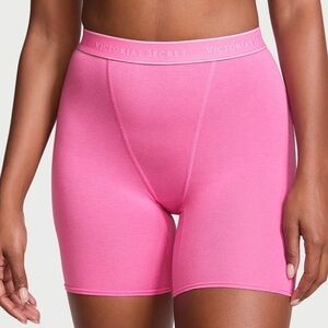 victorias secret logo cotton high-waist boxer brief hollywood